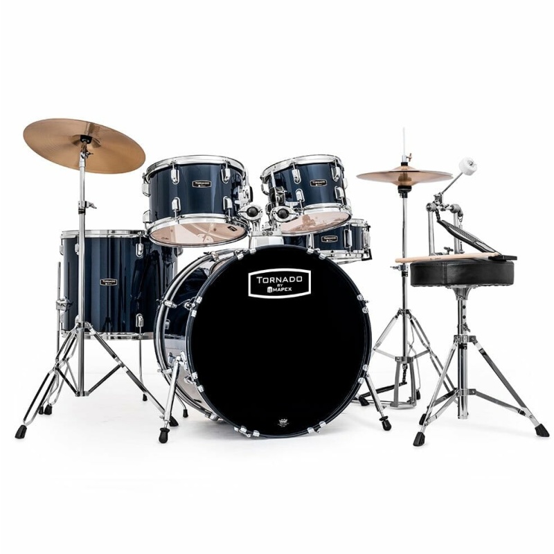 Mapex Tornado 22 Rock Fusion Drum Kit – Royal Blue 3