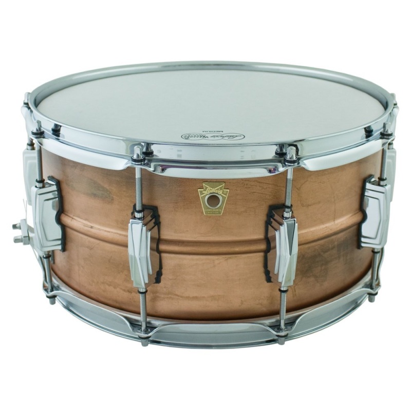 Ludwig Raw Copperphonic 14×6.5in Snare Drum 3