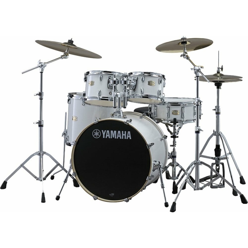 Yamaha Stage Custom Birch 20in 5pc Fusion Shell Pack – Pure White 3